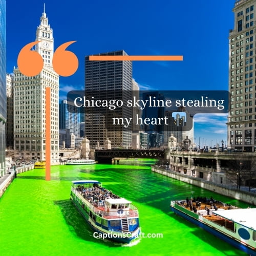 One-word Chicago Instagram Captions