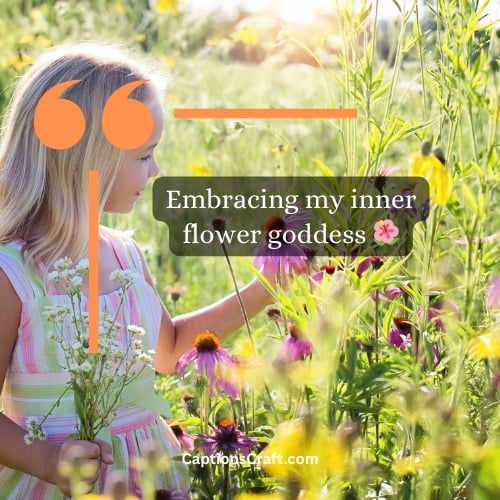 One-word Flower Captions For Instagram