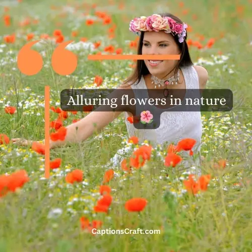 One-word Flowers Captions For Instagram