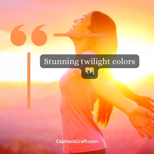 Superb Sunset Captions For Instagram (Writers Choice)