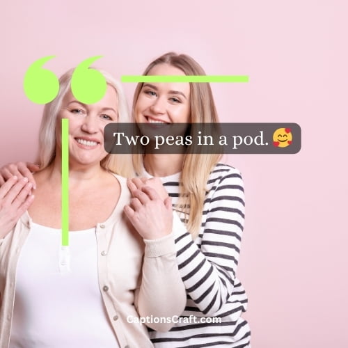 Three Word Mom Daughter Captions For Instagram (Editors Pick)