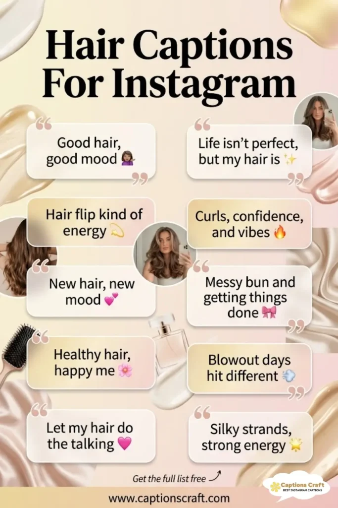 149+ Fabulous Hair Captions For Instagram and Quotes to Shine Bright and Inspire