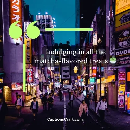 Unique Tokyo captions for Instagram