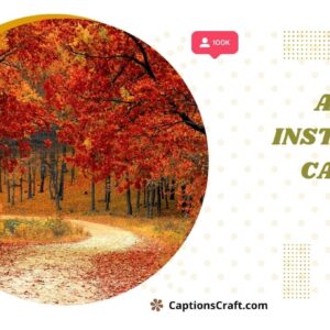 129+ Cozy Autumn Captions For Instagram and Quotes That Spark Joy