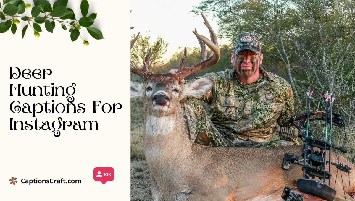 Deer Hunting Captions For Instagram
