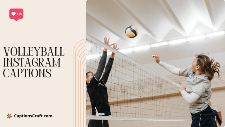 Volleyball Instagram Captions