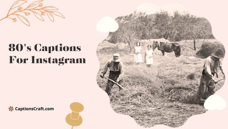 80s captions for instagram