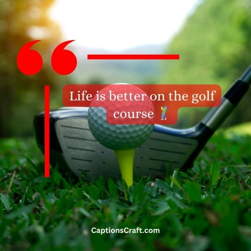 Best Golf Captions for Instagram