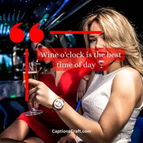 Best wine captions for Instagram