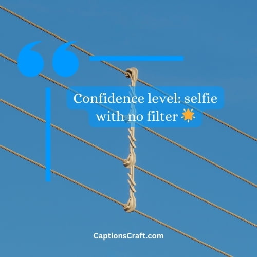 Creative Instagram captions for selfies