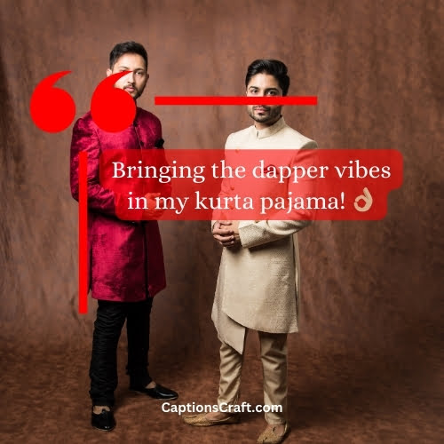 Hilarious Kurta Pajama Caption For Instagram In Punjabi
