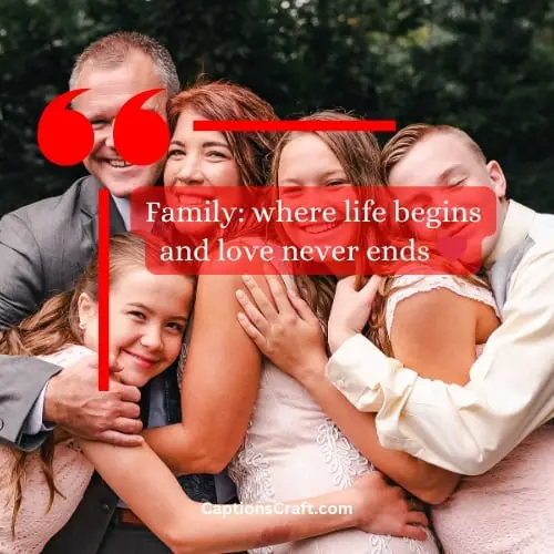 One-word Family Captions For Instagram