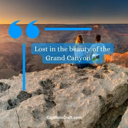 One-word Grand Canyon Instagram Captions