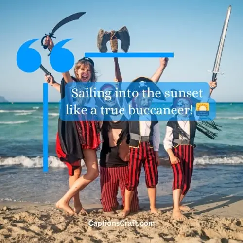 One-word Pirate Captions For Instagram