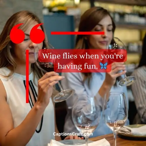 One-word Wine Instagram Captions