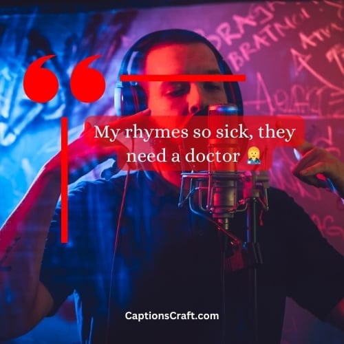 Superb Hard Instagram Captions Rap Lyrics (Writers Choice)