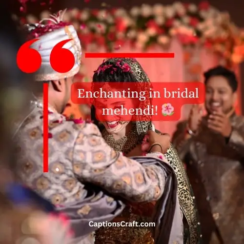 Superb Indian Bride Captions For Instagram (Writers Choice)