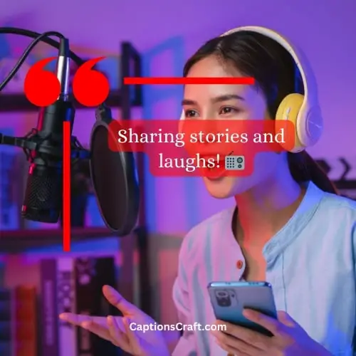 Superb Podcast Captions For Instagram (Writers Choice)