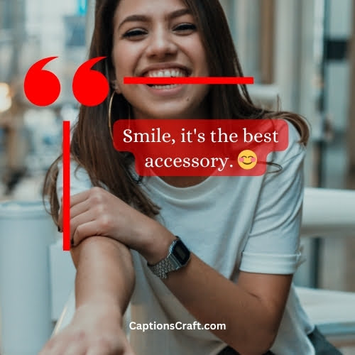 200+ Smile Captions For Instagram Spark Joy With Your Grin