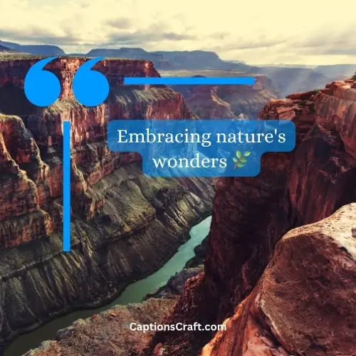Three-word Grand Canyon Instagram Captions (Editors Pick)