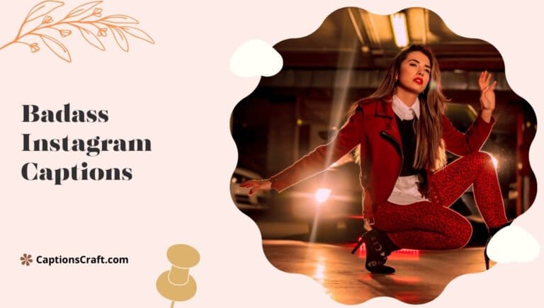 badass instagram captions