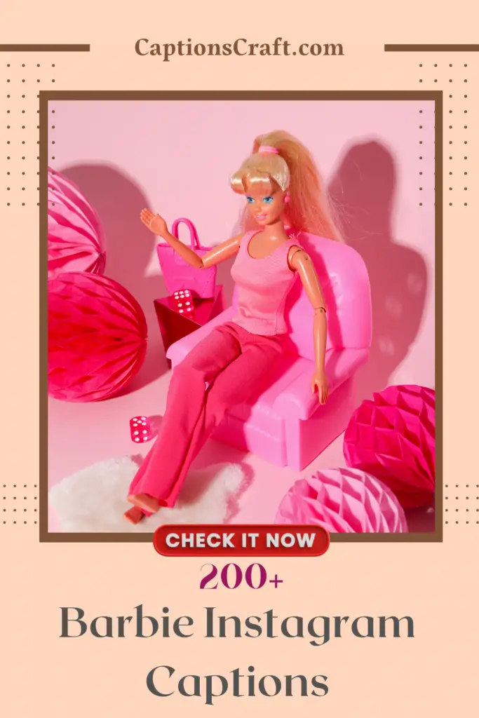 Barbie Instagram Captions