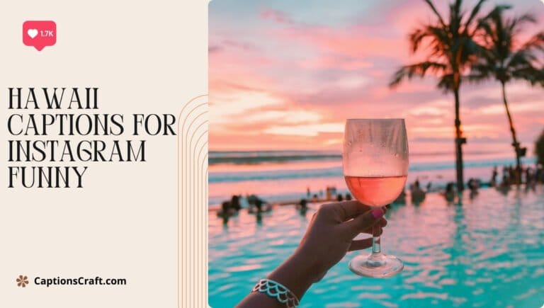 hawaii captions for instagram funny