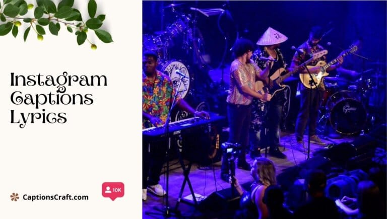 instagram captions lyrics