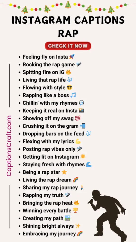 Instagram Captions Rap