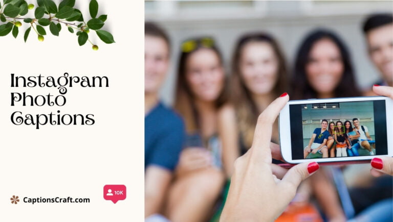 instagram photo captions