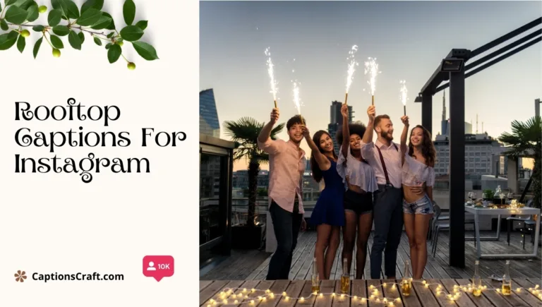 rooftop captions for instagram