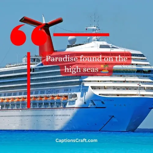 Best cruise captions for Instagram