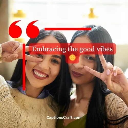 One-word Good Vibe Captions