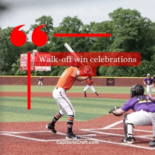 One-word Instagram Captions For Baseball