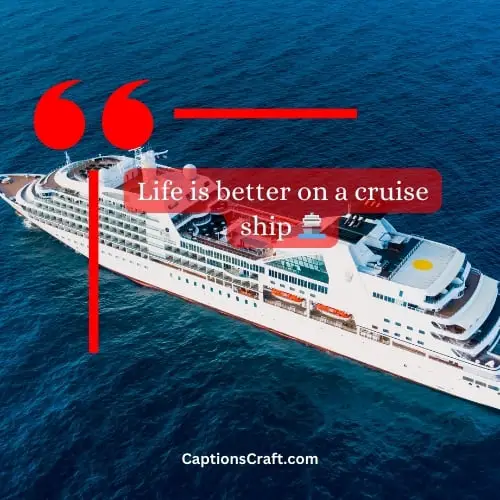 Superb Cruise Instagram Captions (Writers Choice)