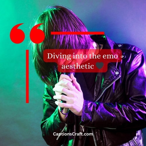 Superb Emo Captions For Instagram (Writers Choice)