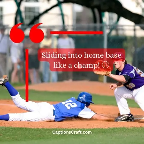 Superb Instagram Captions For Baseball (Writers Choice)