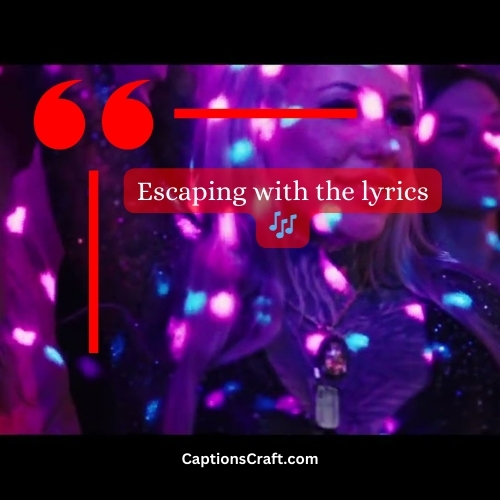 Superb Instagram Song Lyrics Captions (Writers Choice)