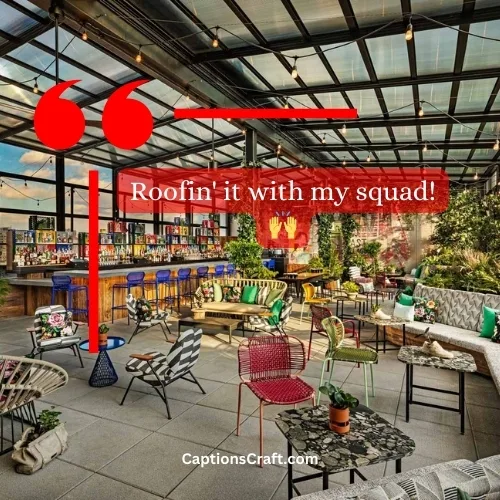 Two-word Rooftop Captions For Instagram