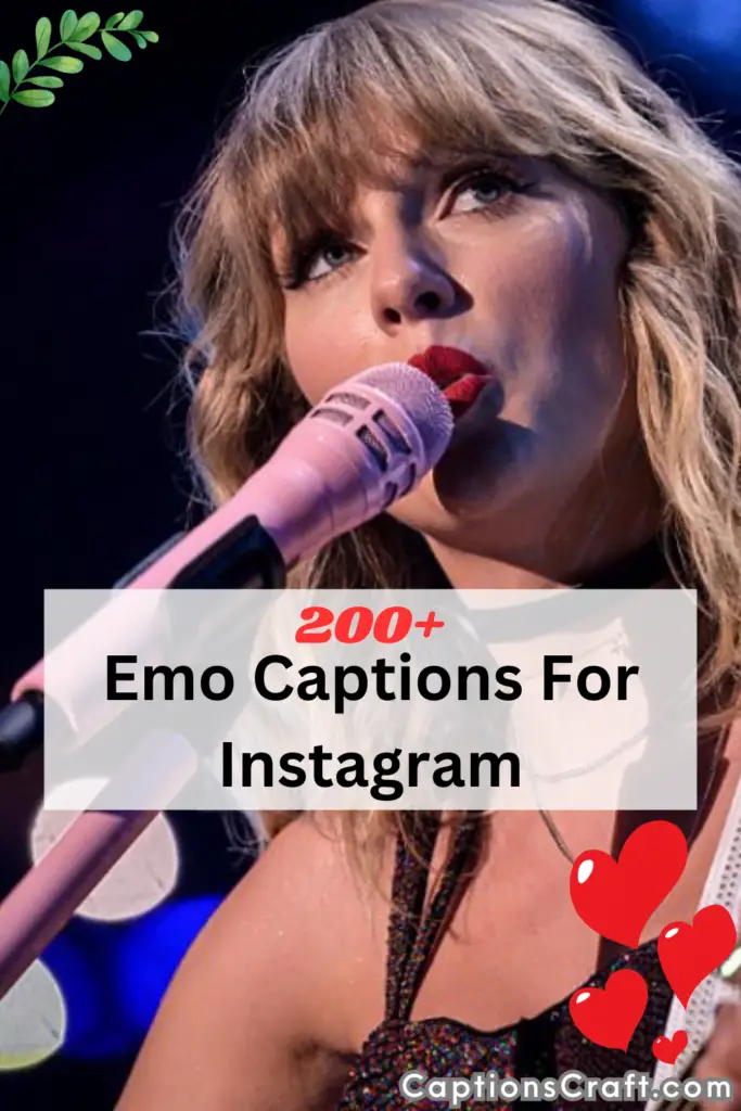 Emo Captions For Instagram
