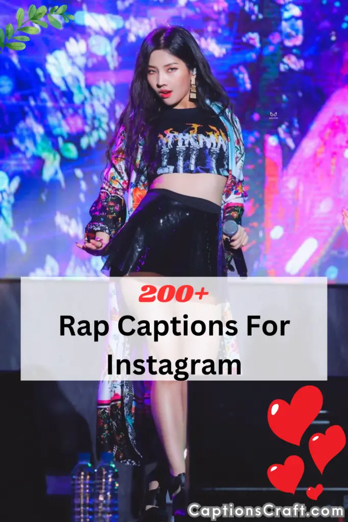 Rap Captions For Instagram