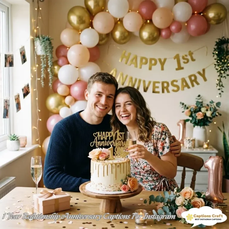 1 Year Relationship Anniversary Captions For Instagram