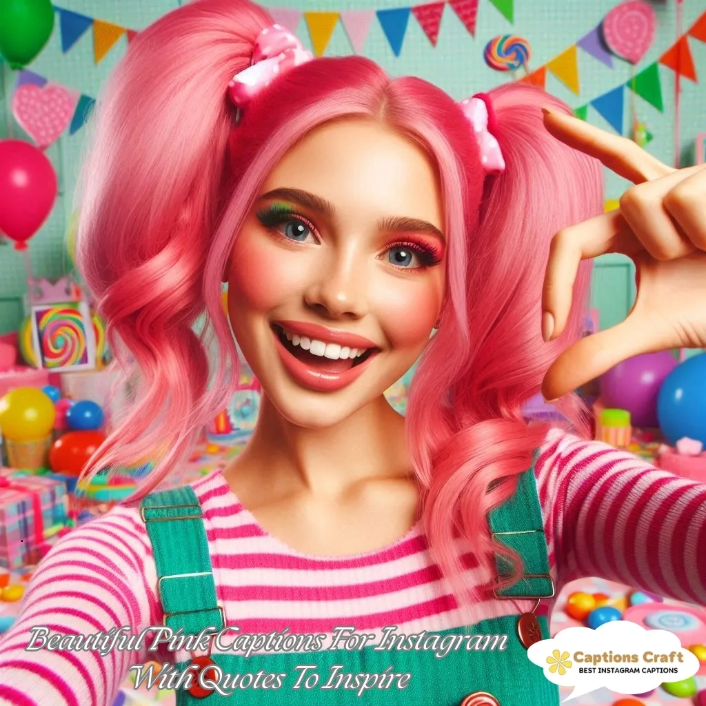 145+ Radiant Pink Captions For Instagram and Quotes That Spark Joy