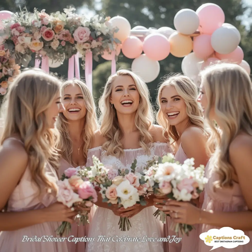 135+ Cute Bridal Shower Captions For Instagram For Special Moments
