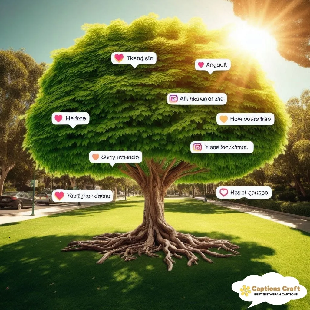 143+ Inspiring Tree Captions For Instagram That Speak Nature's Truths and Quotes