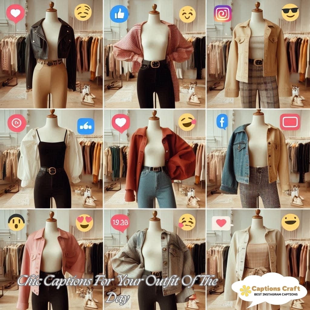 Chic Captions For Your Outfit Of The Day