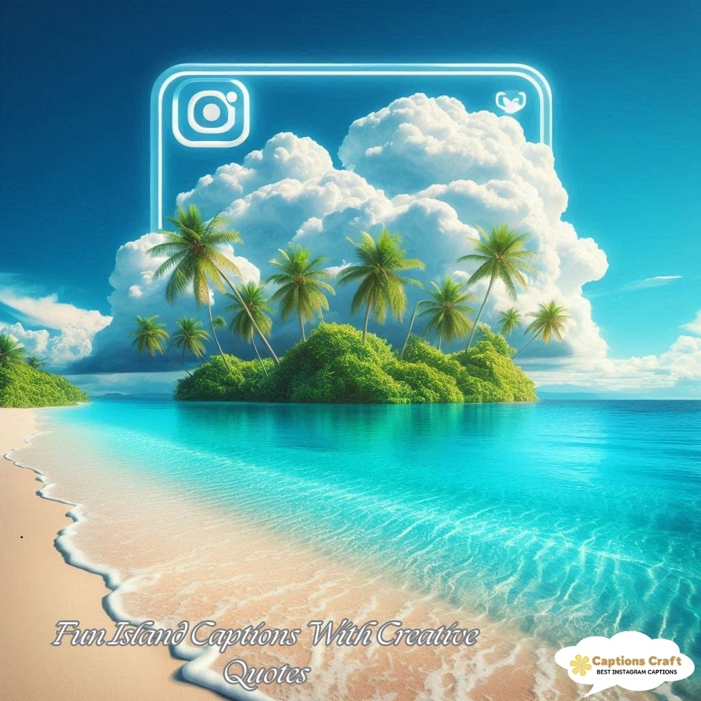 Fun Island Captions With Creative Quotes
