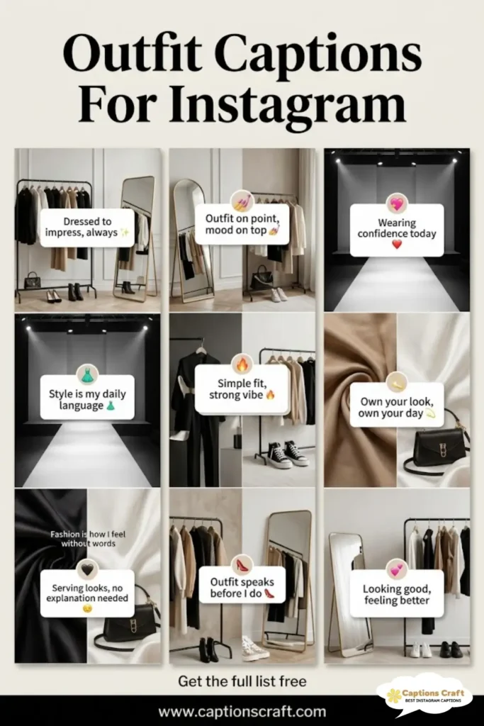 137+ Trendy Outfit Captions For Instagram and Quotes to Inspire Your Style