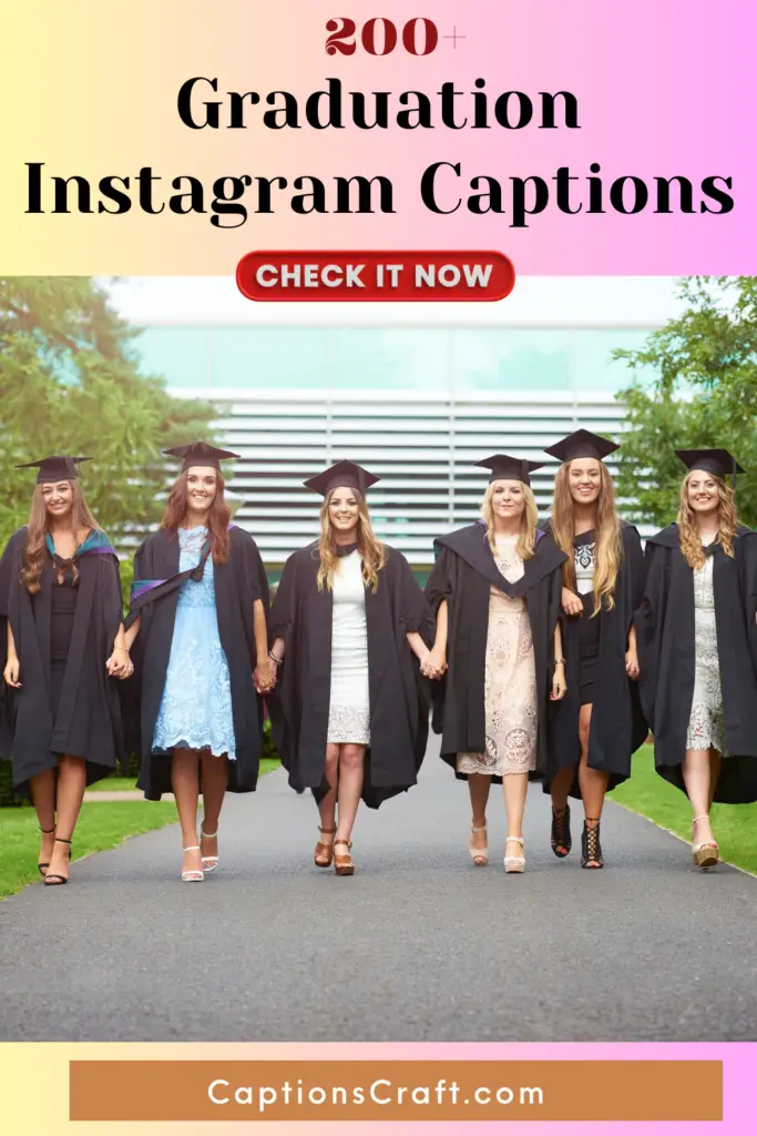 Graduation Instagram Captions