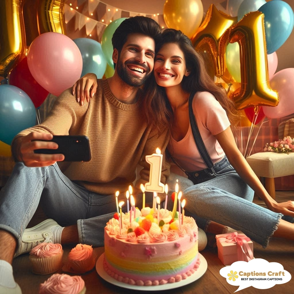 Hashtags on 1 Year Relationship Anniversary Captions